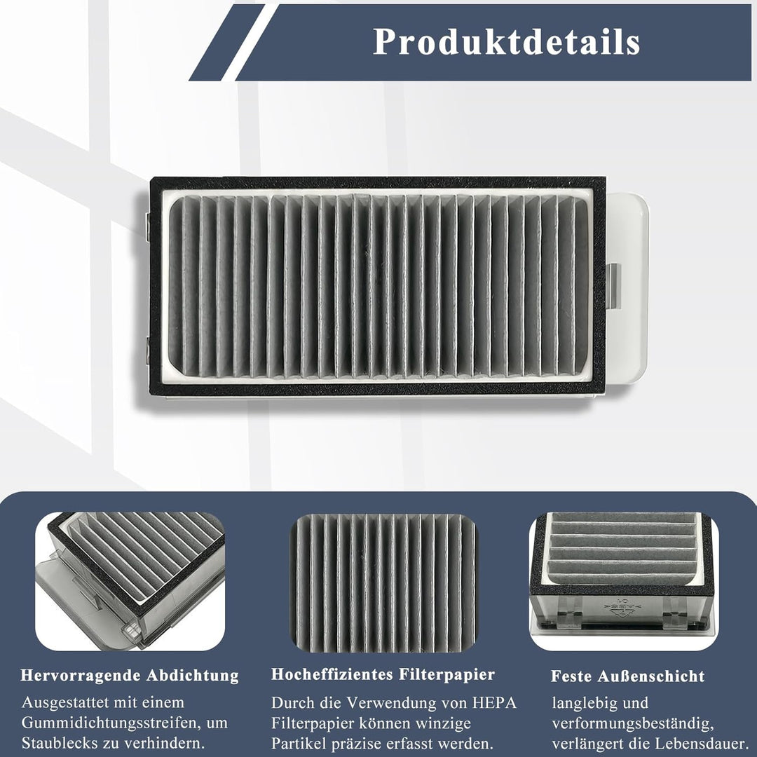 HEPA Filter kompatibel mit Dreame X50 Ultra Complete/L50 Pro Ultra /X50 Master/S40 Enhanced Edition/