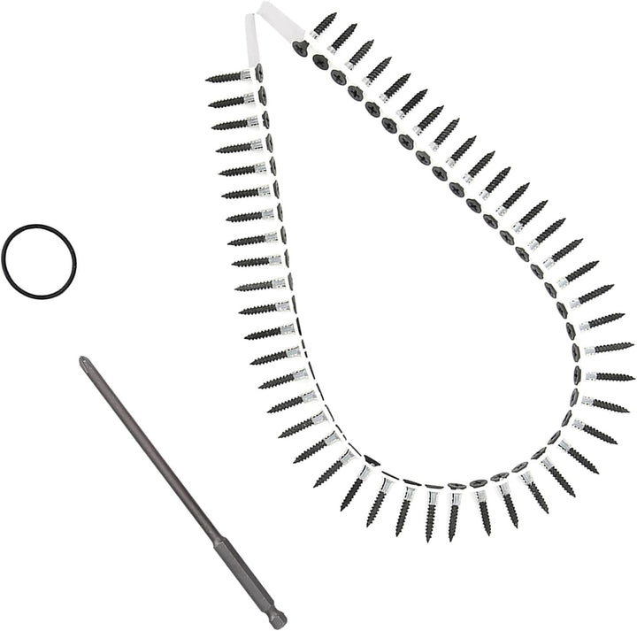Magazinschrauber, Magazinaufsatz für Trockenbauschrauber, Schraubenbohrkettenadapter für Trennwand,