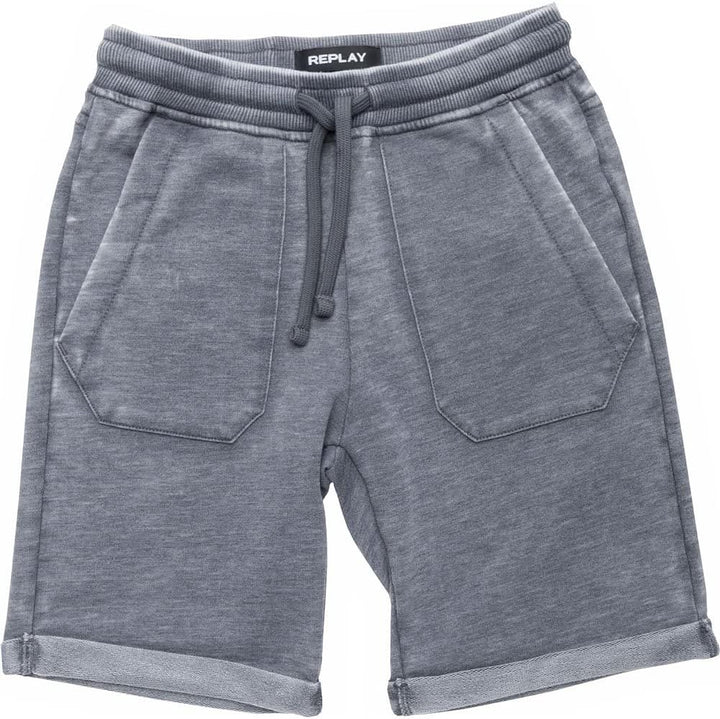 REPLAY Jungen Lässige Shorts 4 Jahre 891 Steel Gray, 4 Jahre 891 Steel Gray