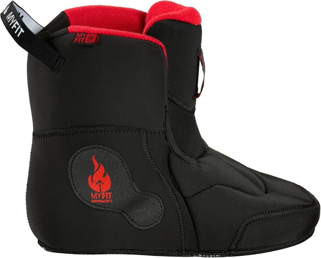 Powerslide Inline Skate Imperial Black Red 110, für Urban und Fitness, für Damen und Herren 45-46, 4