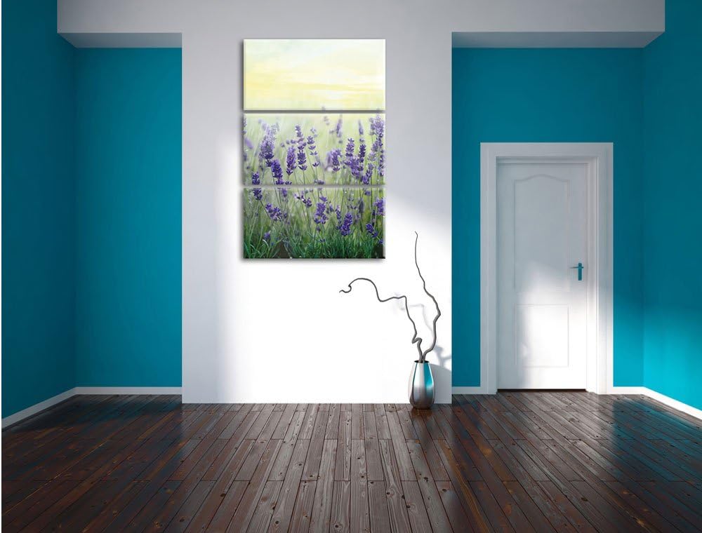 Pixxprint Kleiner Bonsaibaum als Leinwandbild/Grösse: 3 Teilig (120x80) / Wandbild/Kunstdruck/fertig