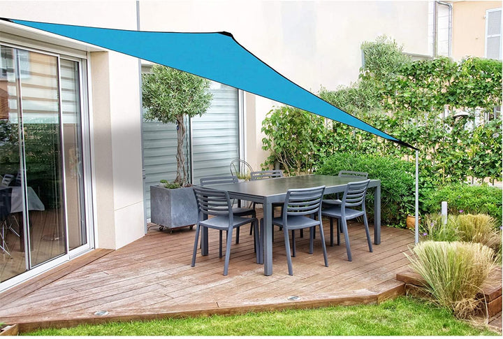 freigarten.de Sonnensegel Wasserdicht Sonnenschutz 100% Schutz vor UV dreieckig 1,6m x 1,6m x 2,2m B