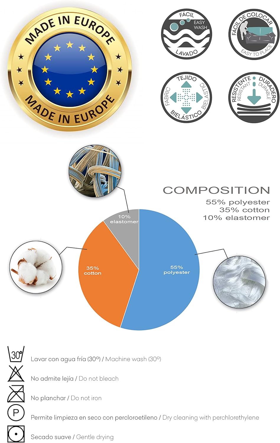 Milica Bezug für Ecksofa, aus anpassbarem Butan-Stoff, extra gross (bis zu 600 cm), Farbe 07 braun 0