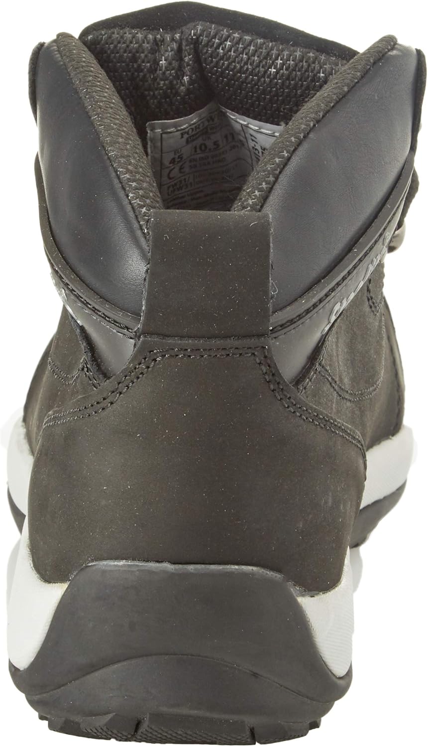 Portwest Steelite halbhoher Stiefel SB HRO, Grösse: 45, Farbe: Schwarz, FW31BKR45 45 EU Schwarz, 45