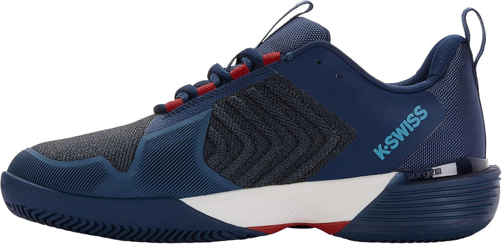 K-Swiss Herren Ultrashot 3 Hb Tennis Shoe 41.5 EU Lollipop Blue Opal Blanc De Blanc, 41.5 EU Lollipo
