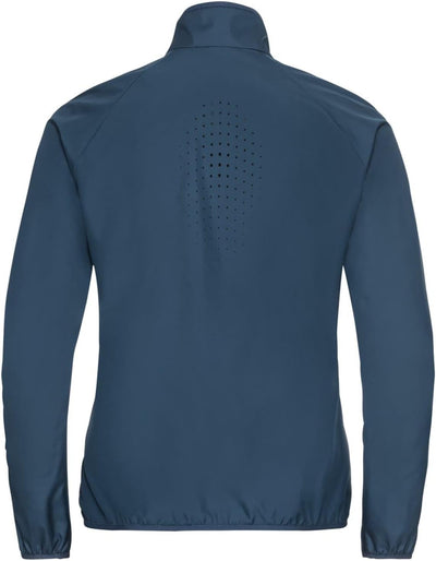 Odlo Damen Essential Light_313861 Laufjacke (1er Pack) S blue wing teal, S blue wing teal