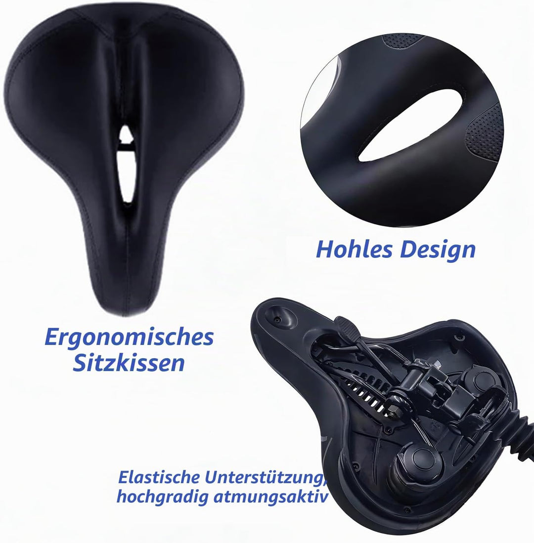 Elektrorollersitz für Erwachsene, E Scooter Sitz für 13cm-17cm, Universal Scootersitz Mit 40-58cm Hö