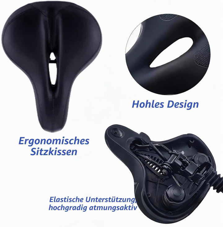 Elektrorollersitz für Erwachsene, E Scooter Sitz für 13cm-17cm, Universal Scootersitz Mit 40-58cm Hö