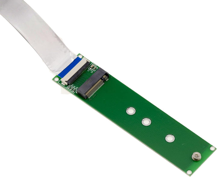 KALEA-INFORMATIQUE M.2 NGFF-Riser-Verlängerung zur Montage Einer PCIe M Key AHCI oder NVMe M2-SSD an