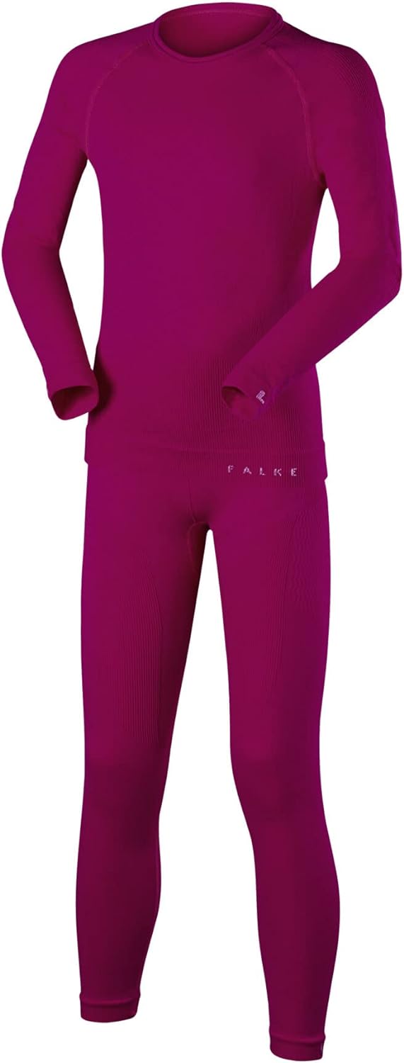 FALKE Unisex Kinder Maximum Warm K Uw Funktionsgarn Schnelltrocknend 1 Stück Baselayer-Set (1er Pack