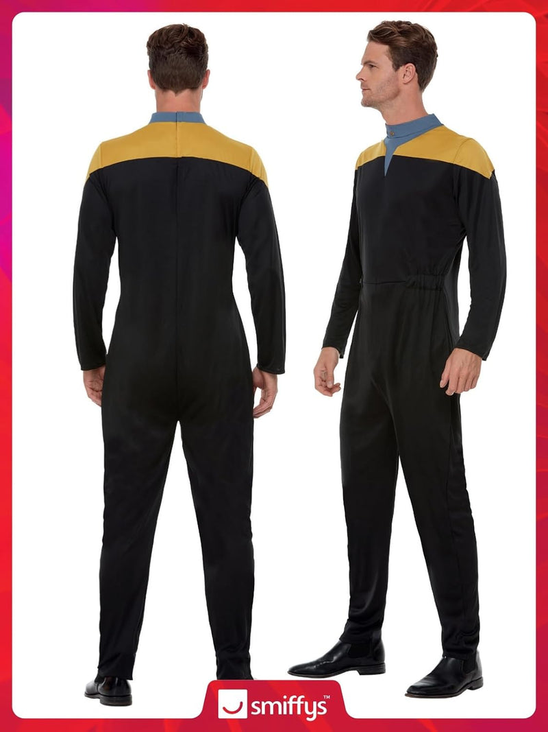 Star Trek, Voyager Operations Uniform, Gold & Blac (M)