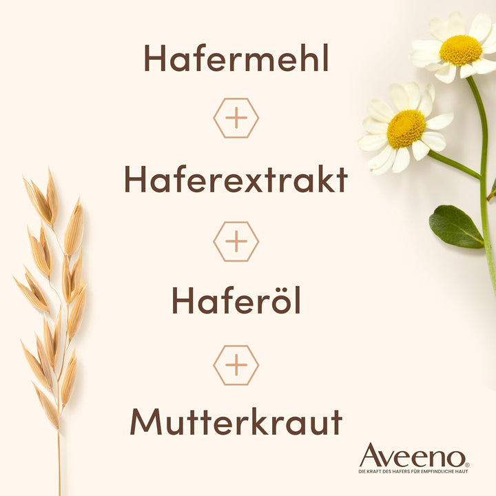 Aveeno CALM+RESTORE Serum mit 3-fachem Haferkomplex – beruhigt, glättet und stärkt die Feuchtigkeits