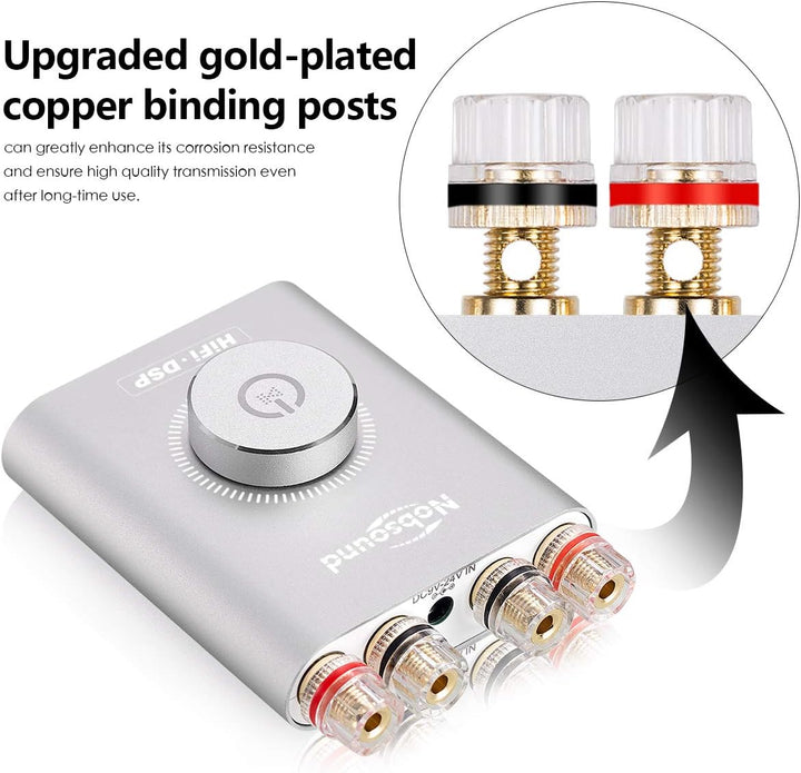 Nobsound NS-20G Mini Digital Power Amplifier Bluetooth HiFi Stereo Amp Leistungsverstärker 100W+100W
