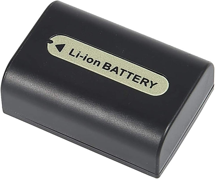 DSTE®（2 Pack） Ersatz Batterie und DC04E Reise Ladegerät Compatible für Sony NP-FH50 DSLR-A290 DSLR-A