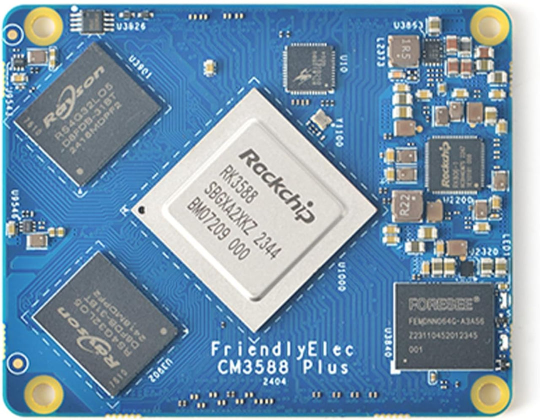 youyeetoo CM3588 Plus Mini NAS Plattform, bis zu 8K Video, RK3588,OpenMediaVault fit,32GB LPDDR5, 4