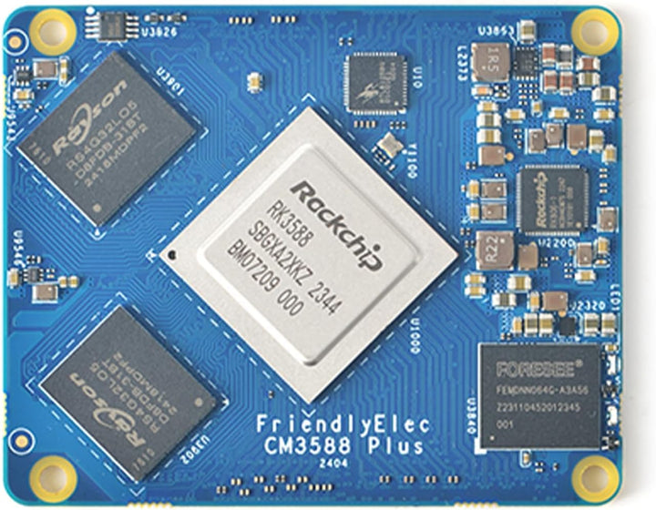 youyeetoo CM3588 Plus Mini NAS Plattform, bis zu 8K Video, RK3588,OpenMediaVault fit,32GB LPDDR5, 4