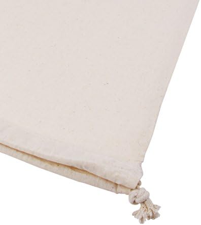 Cottonbagjoe Grosser Baumwollbeutel 40x50 cm | Nachhaltiger Stoffbeutel mit Kordelzug | Ideal zur Au