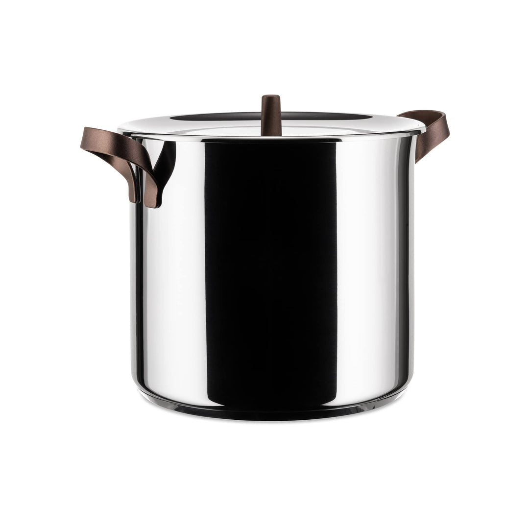 Alessi PU100/24 edo Topf, Stainless Steel, Edelstahl Ø 24 Edelstahl, Ø 24 Edelstahl