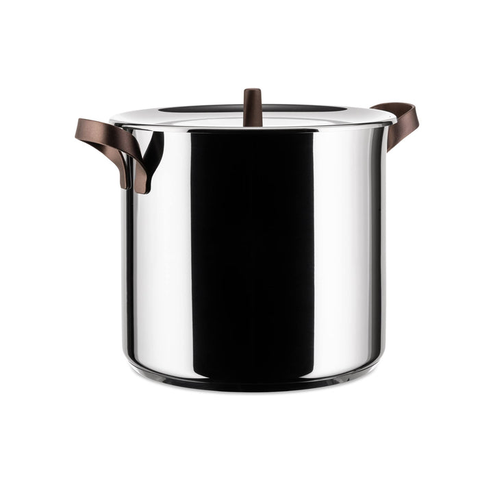 Alessi PU100/24 edo Topf, Stainless Steel, Edelstahl Ø 24 Edelstahl, Ø 24 Edelstahl