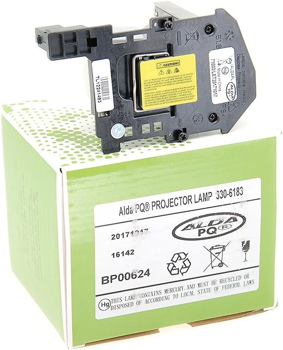 Alda PQ-Premium, Beamerlampe/Ersatzlampe für Dell 1410X Projektoren, Lampe mit Gehäuse