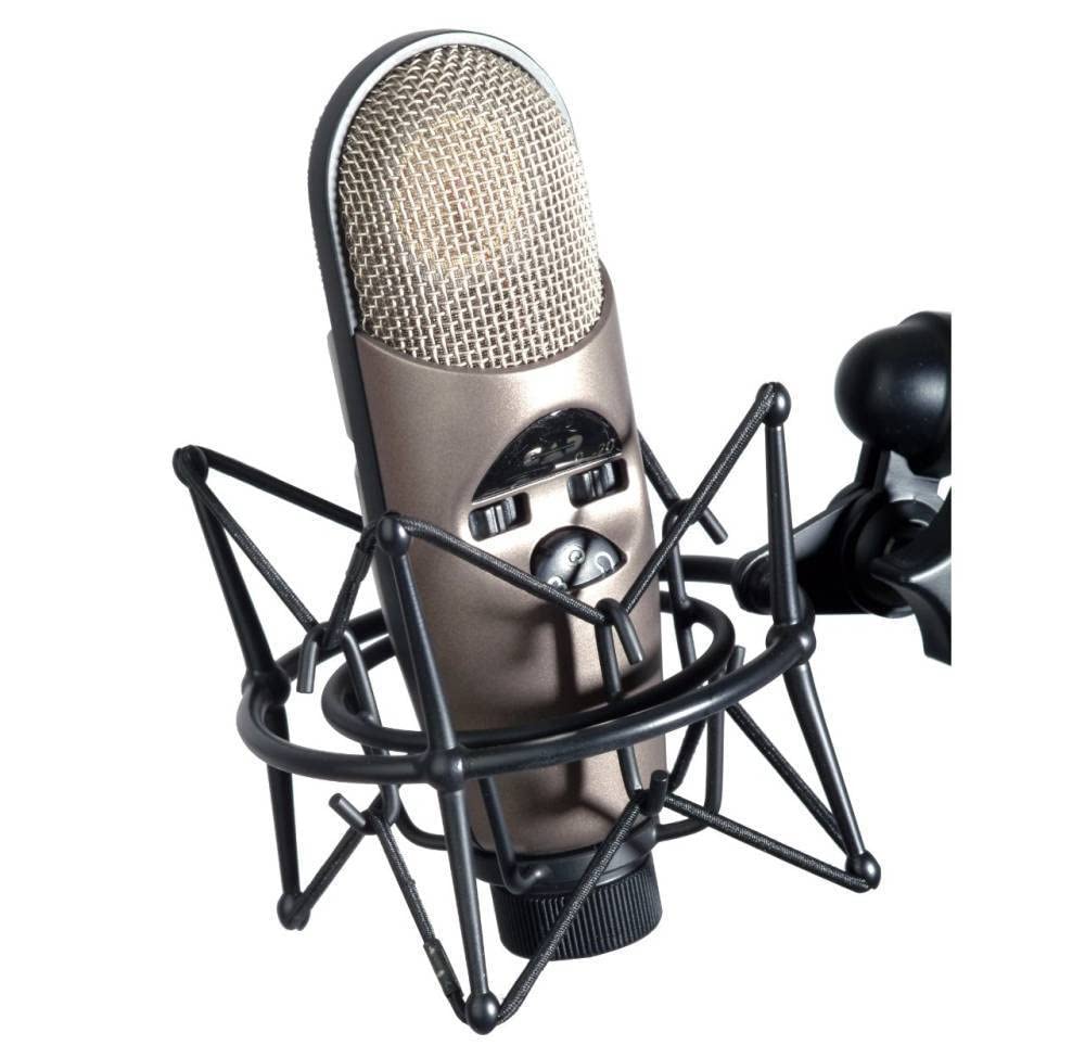 CAD Audio M179 Kondensatormikrofon, Blau, Mikrofon M179 - Grosse Membran stufenlos einstellbar