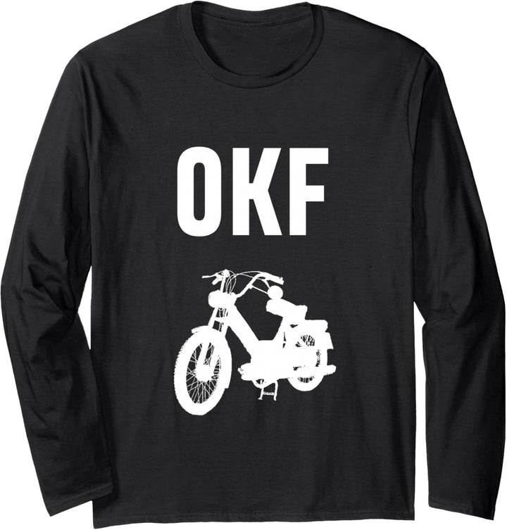 Moped OKF Dorf spekulieren Ortskontrollfahrt Landjugend Langarmshirt