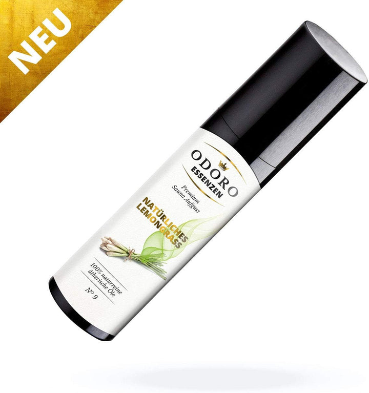 3er Sauna Set Frühlingszauber - Saunaaufguss Duft Natürliches Lemongrass von Odoro Essenzen - 100% ä