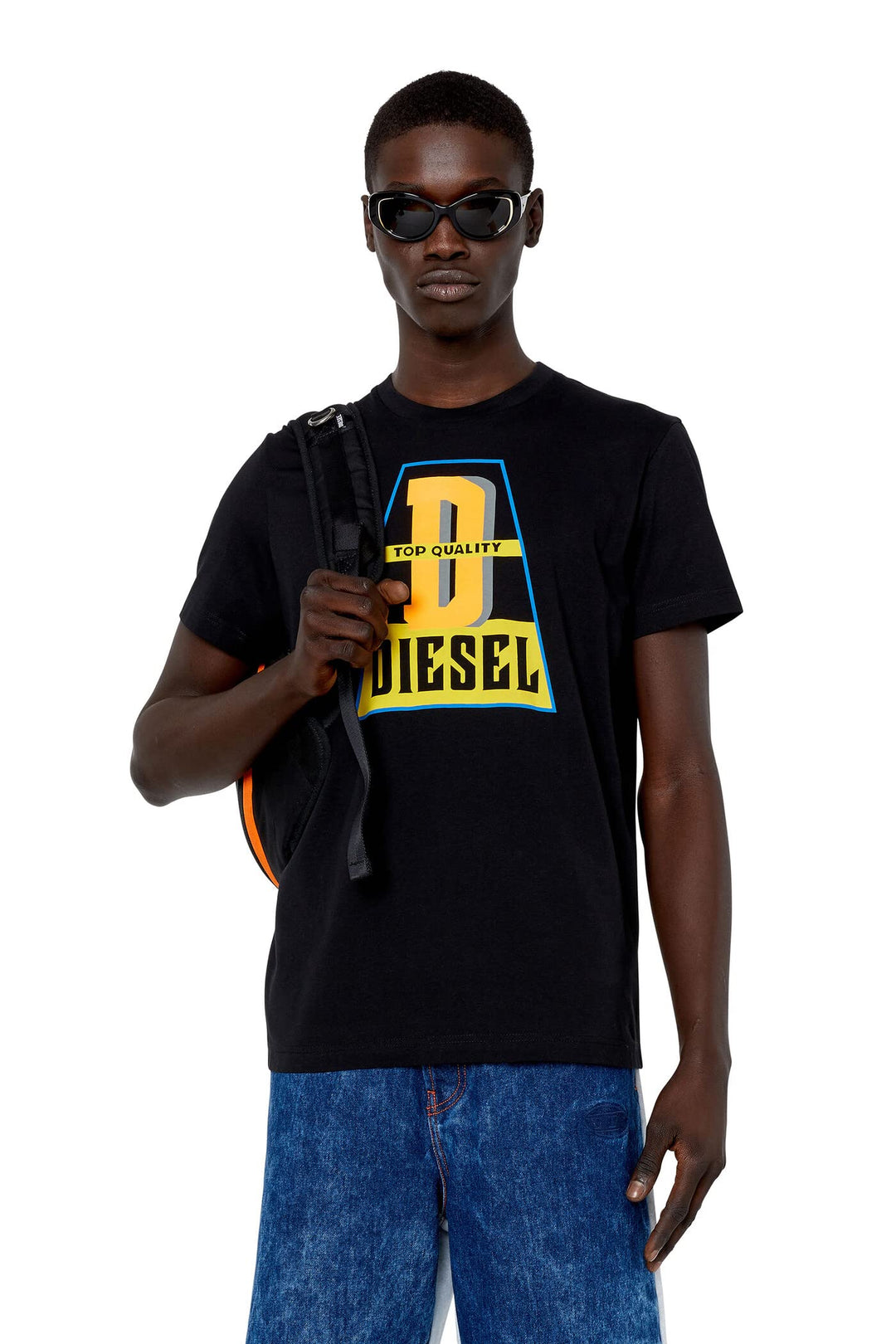 Diesel Herren T-diegor-g7 T-Shirt (1er Pack) 3XL 9xx-0grai, 3XL 9xx-0grai