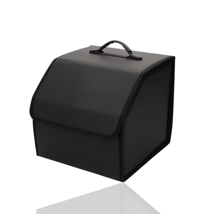 Auto Kofferraum Organizer, Kofferraumtasche Klappbar Aufbewahrungsbox PU Lede Auto box Kofferraum mi