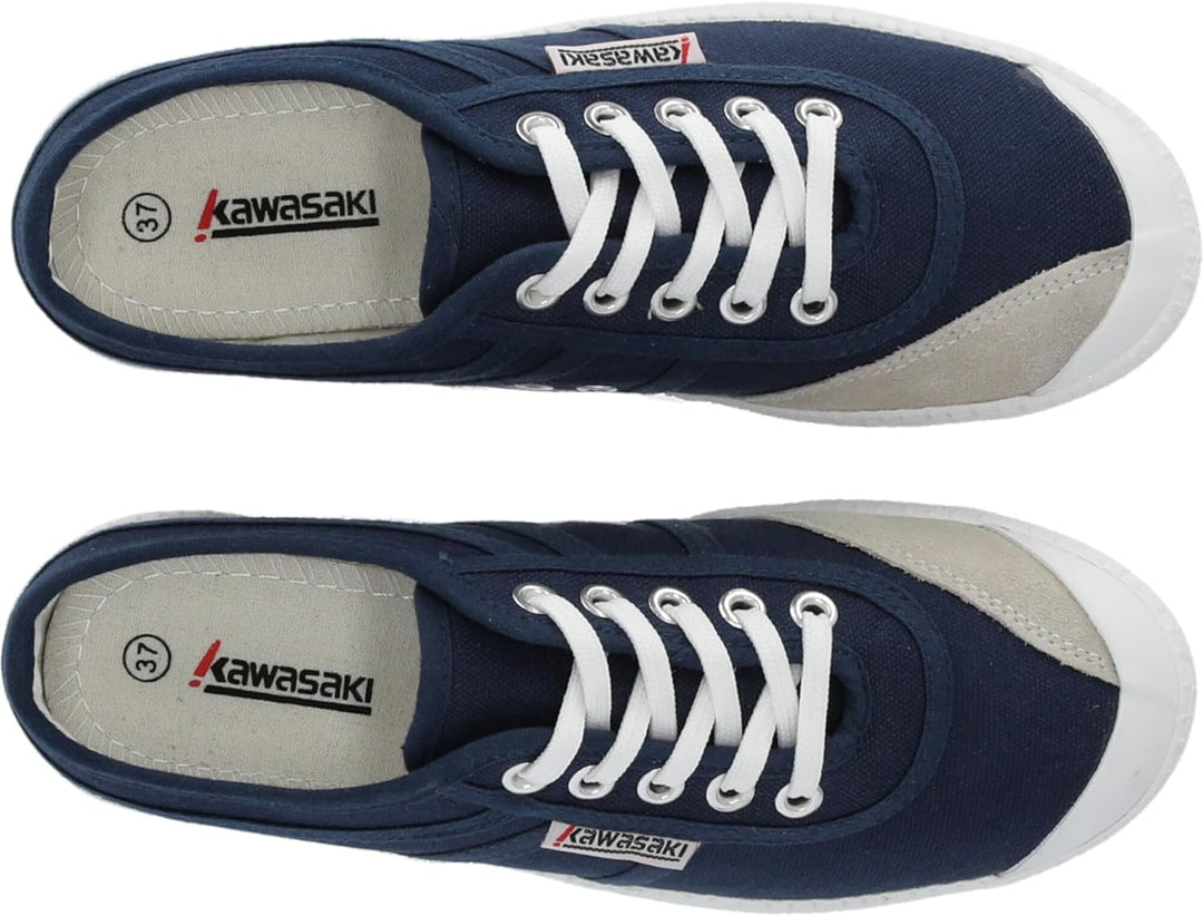 Kawasaki Unisex Sneaker Original Canvas 37 EU 2002 Navy, 37 EU 2002 Navy
