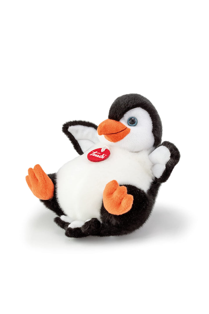 Trudi TUDC2000 Klassik Plüschtier Pinguin Pino ca. 13 cm, Grösse S, hochwertiges Stofftier mit weich