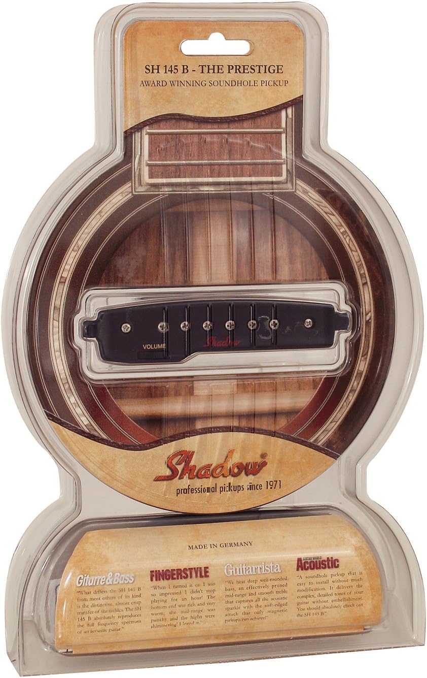 Shadow ESH 145 Aktiver Doppel-Tonabnehmer für Akustikgitarre