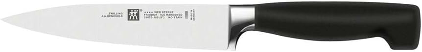 ZWILLING 1002238 Messer-Set, 3-tlg., Spick-/Garniermesser, Fleischmesser, Kochmesser, Rostfreier Spe