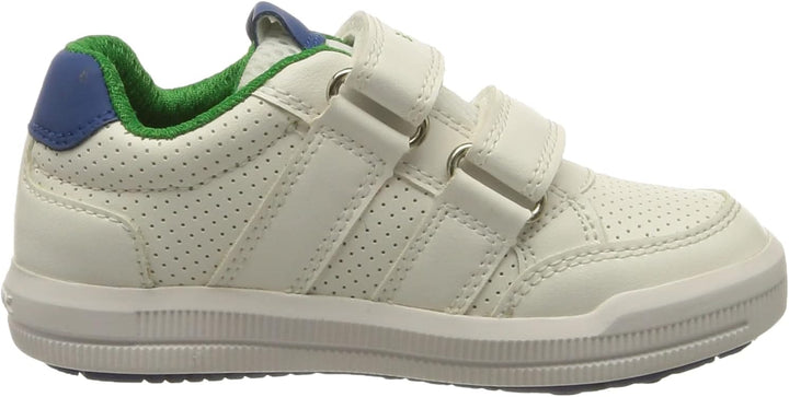 Geox Jungen J Arzach Boy A Sneakers 29 EU White Royal, 29 EU White Royal