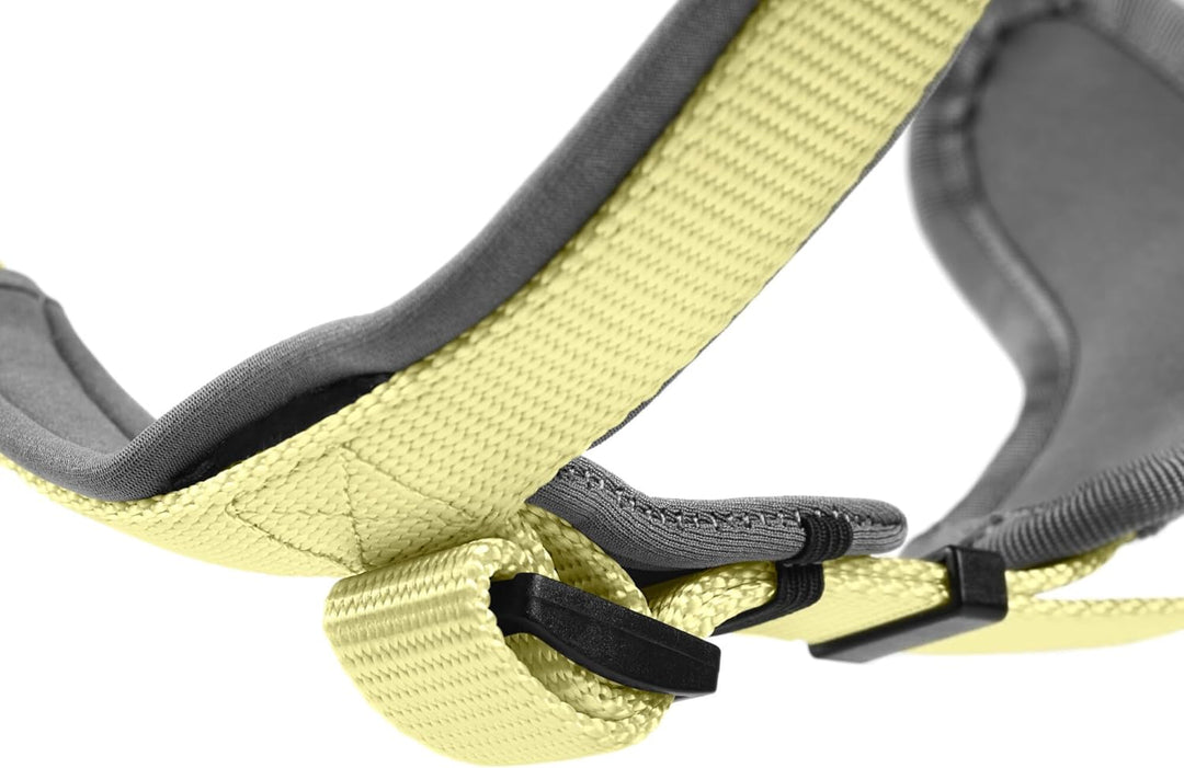 Hunter Hundegeschirr NEOPREN, Farbe: Matcha/grau, strapazierfähiges Nylon, mit weichem Neopren gepol