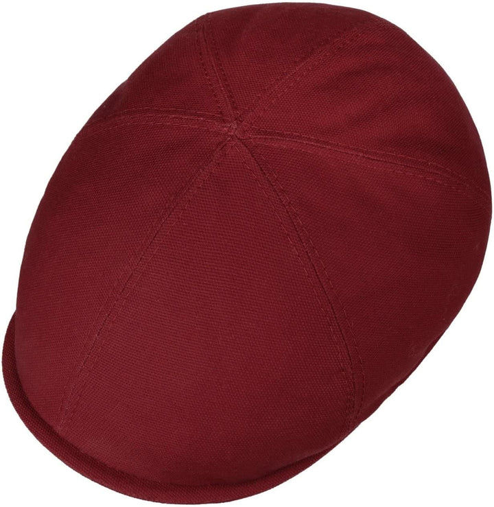 LIERYS Uni Cotton Flatcap - Klassische Form - Schiebermütze mit Stretchfutterband - Herren - Frühjah