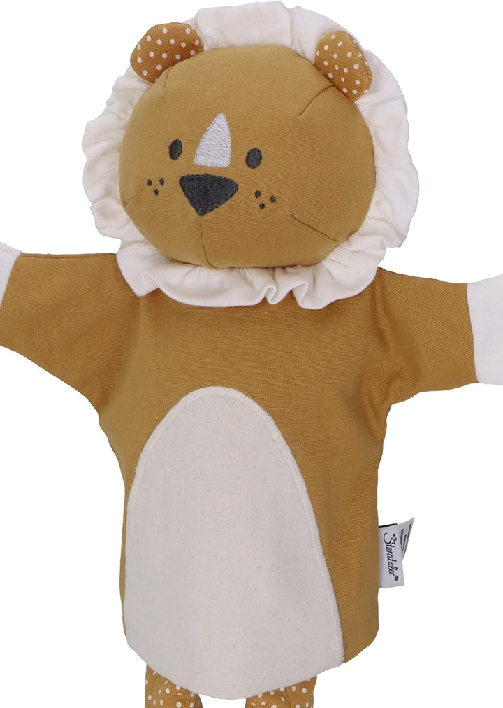 Sterntaler Handpuppe Löwe Lio Handpuppe Lio uni Single, Handpuppe Lio uni Single
