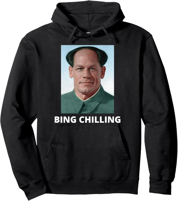 Bing Shi Ling Bing Chilling John Xina Eiscreme Chinesisches Meme Pullover Hoodie