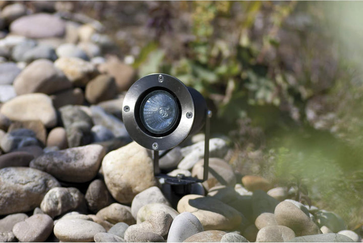 Hochvolt Gartenleuchte Erdspiess IP65 Strahler
