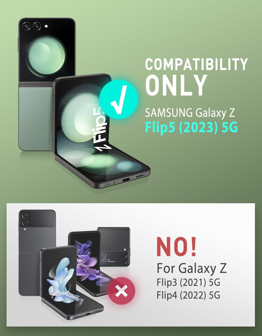 i-Blason Armorbox Series für Samsung Galaxy Z Flip 5 Hülle (2023) mit integriertem Displayschutz, St