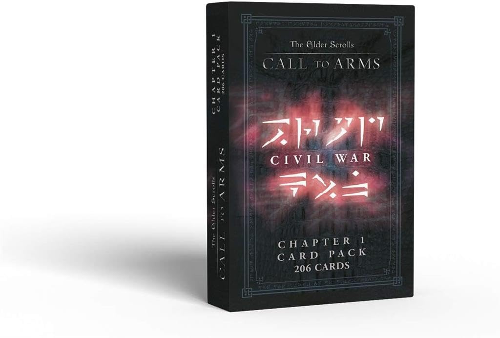Modiphius Entertainment | The Elder Scrolls: Call to Arms | Chapter 1 Card Pack: Civil War | Miniatu
