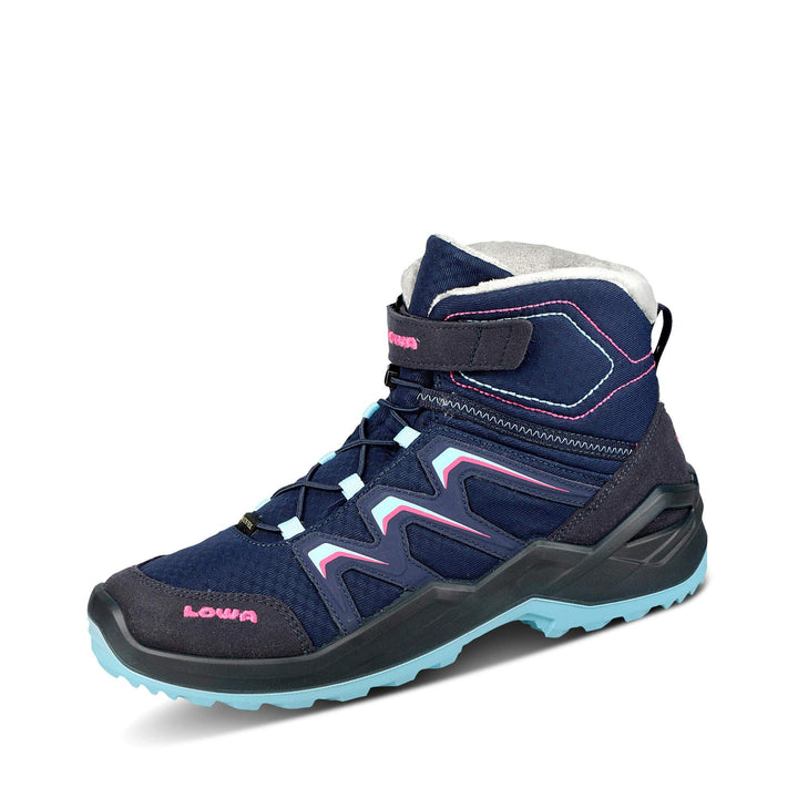 LOWA Stiefel mittel MADDOX WARM GTX MID [2024] 26 EU Navy Beere, 26 EU Navy Beere