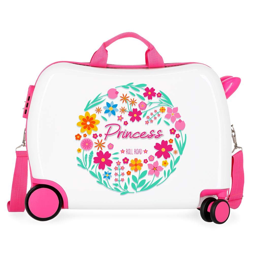 Roll Road Little Me Kinder-Koffer Mehrfarbig 50x38x20 cms Hartschalen ABS Kombinationsschloss 34L 2,