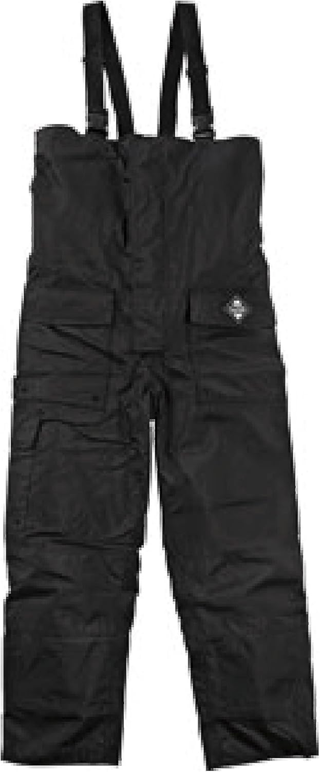 Fladen Rescue-System – Schwarz Floating-Overall Flotation Lätzchen Her und Hose – Marine Auftrieb un