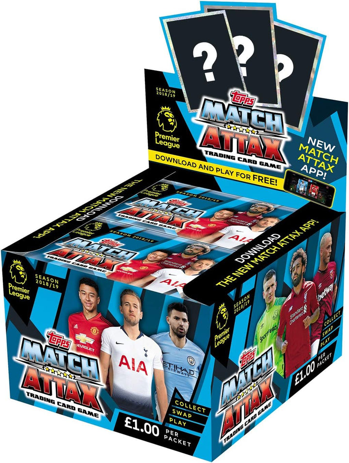EPL Match Attax 2018/19 Trading-Karten (x50 Packs), Trading-Karten (x50 Packs)