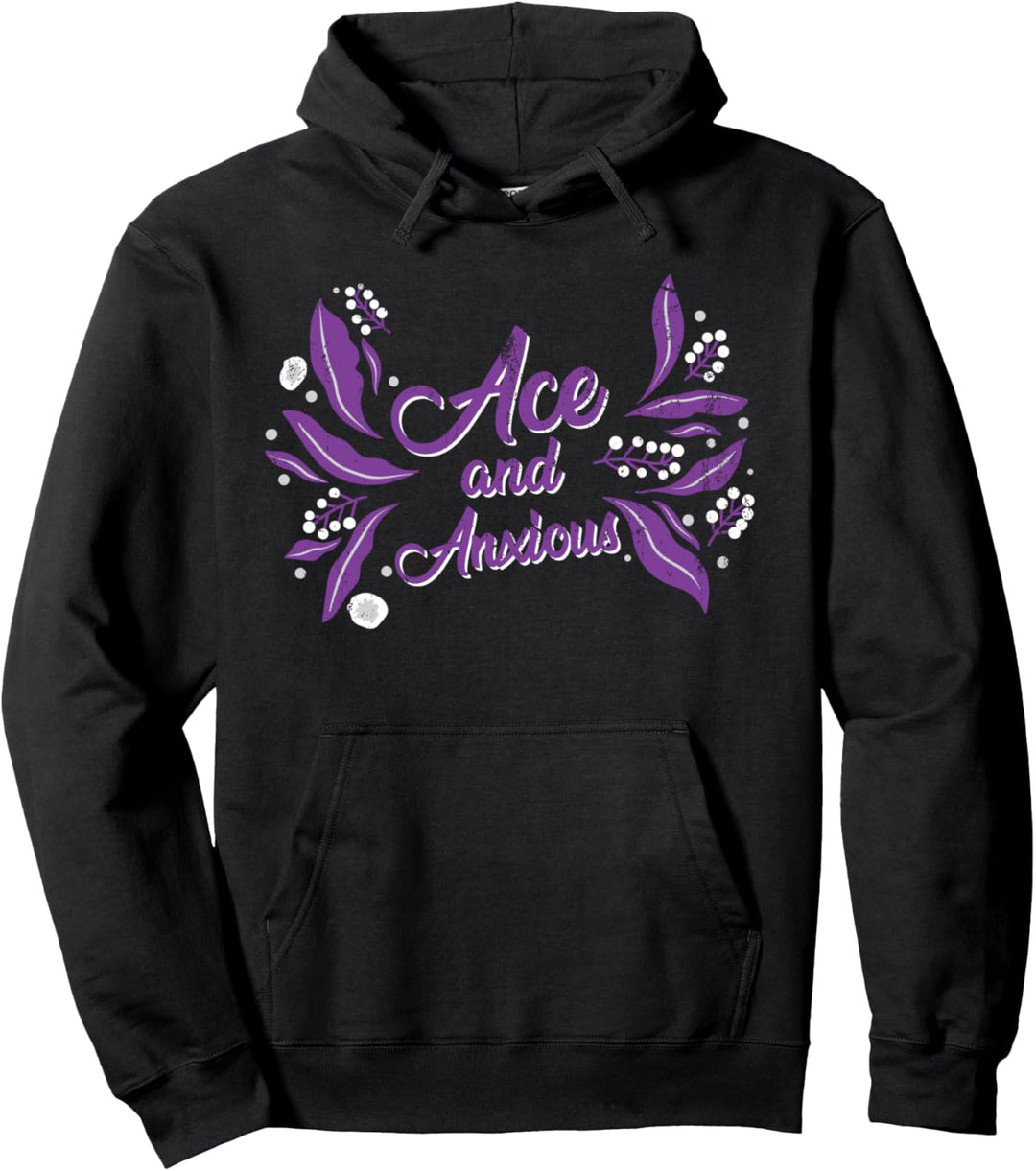 Ace Pride LGBTQIA Queer CSD Geschenk Lustiges Asexuell Pullover Hoodie