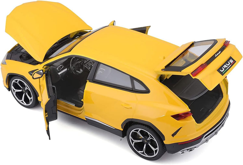 Bburago - 18-11042 Lamborghini Urus 1/18, Miniaturfahrzeug, Grau, Grau