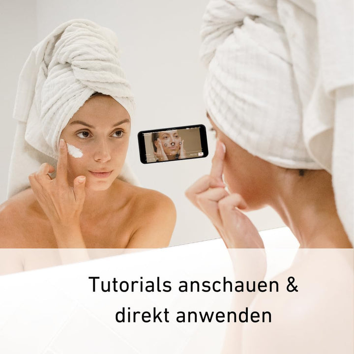 Silikon Saugnapf Handyhalterung, selbst-klebend, Kompatibel mit Allen gängigen iPhone- und Android M