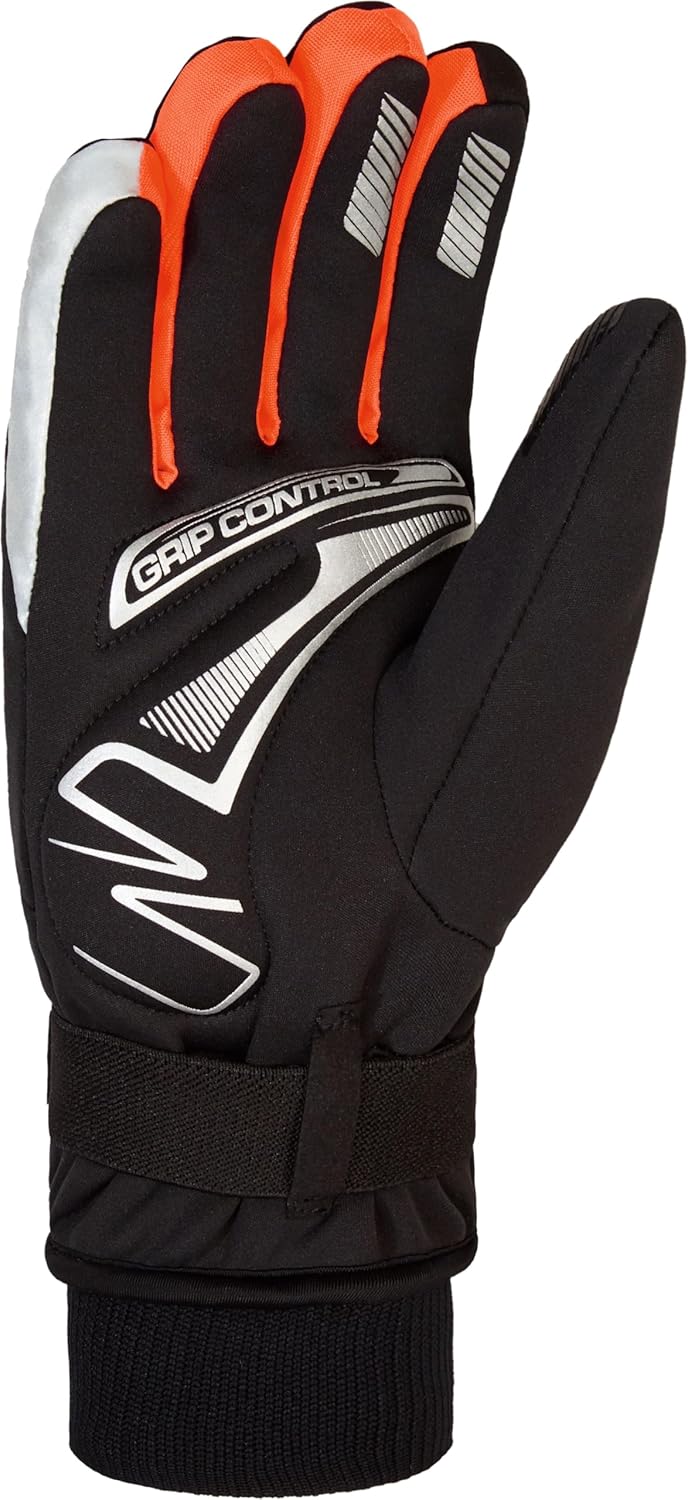 Ziener Erwachsene SMU 18-Bike 199 GTX(R) Glove Fahrrad Poison orange 7.5, Poison orange 7.5
