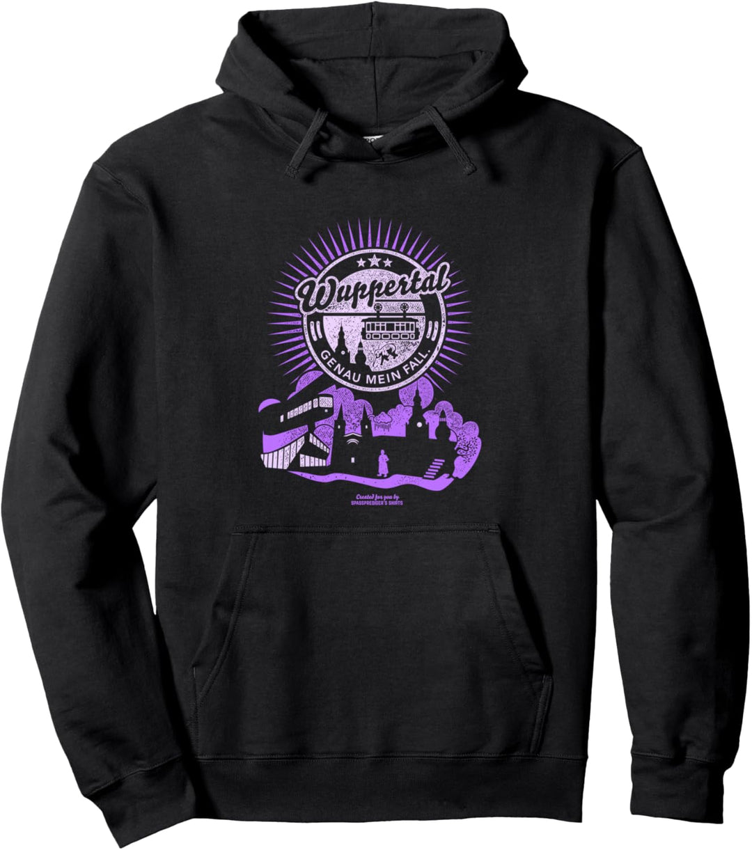 Wuppertaler Schwebebahn & andere Wahrzeichen von Wuppertal Pullover Hoodie